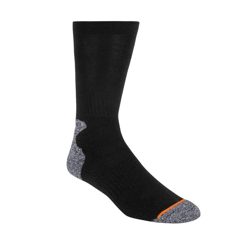 Weatherproof Men's Men's 3 Pack Crew Socks Sockshosiery, Dark Blue, 10-13 - Image 4